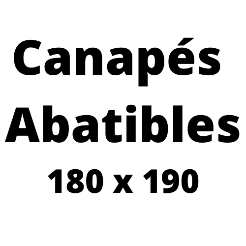 canapes abatibles 180 x 190